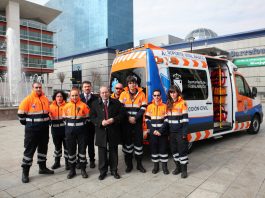 ambulancia proteccion civil fuenlabrada