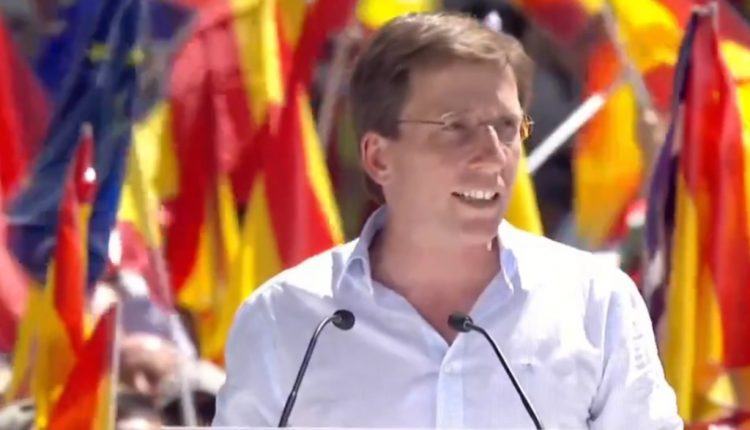 El alcalde de Madrid, José Luis Almeida