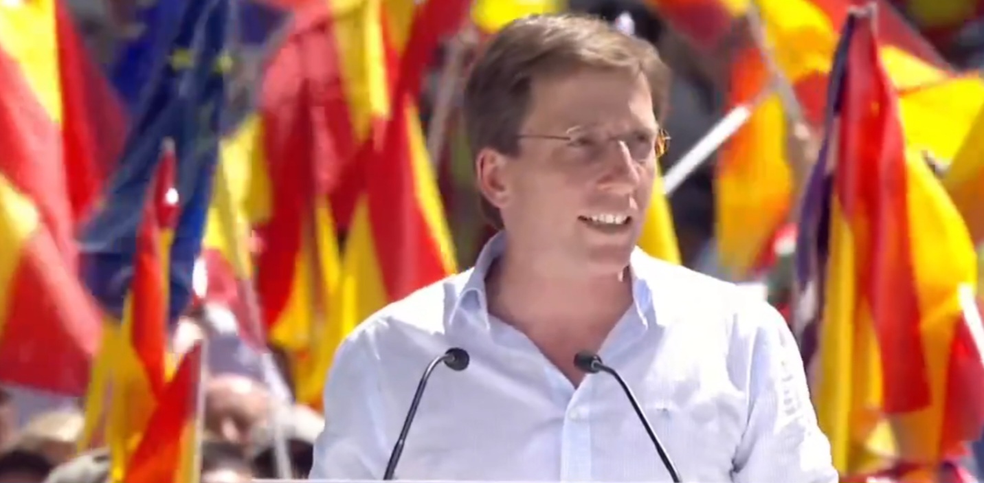 El alcalde de Madrid, José Luis Almeida