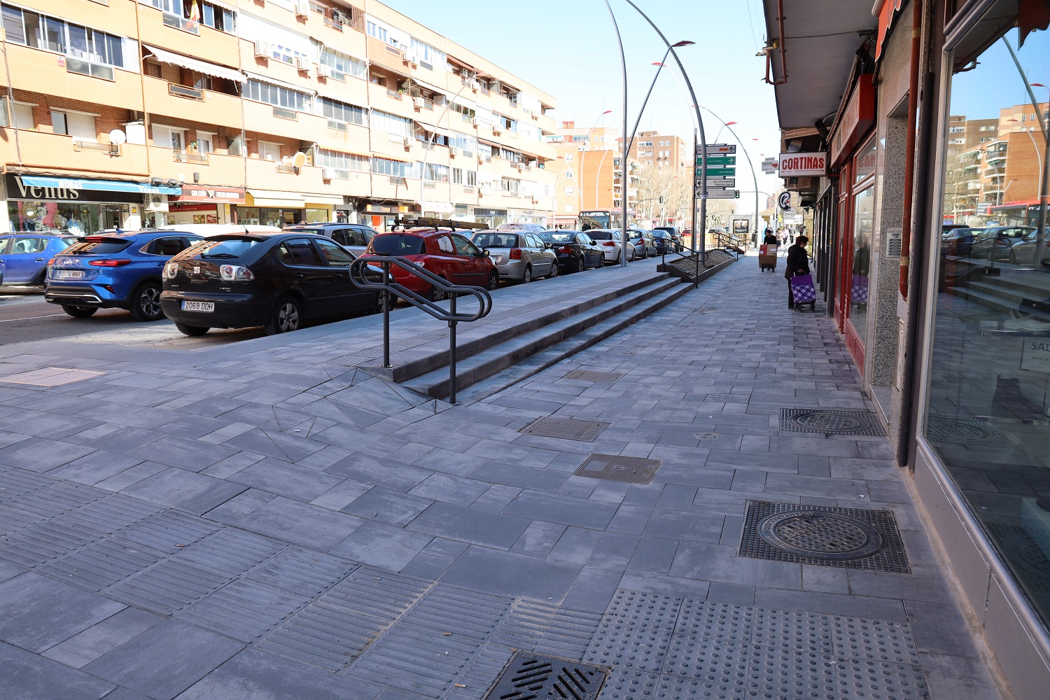 Calle Leganés en Fuenlabrada