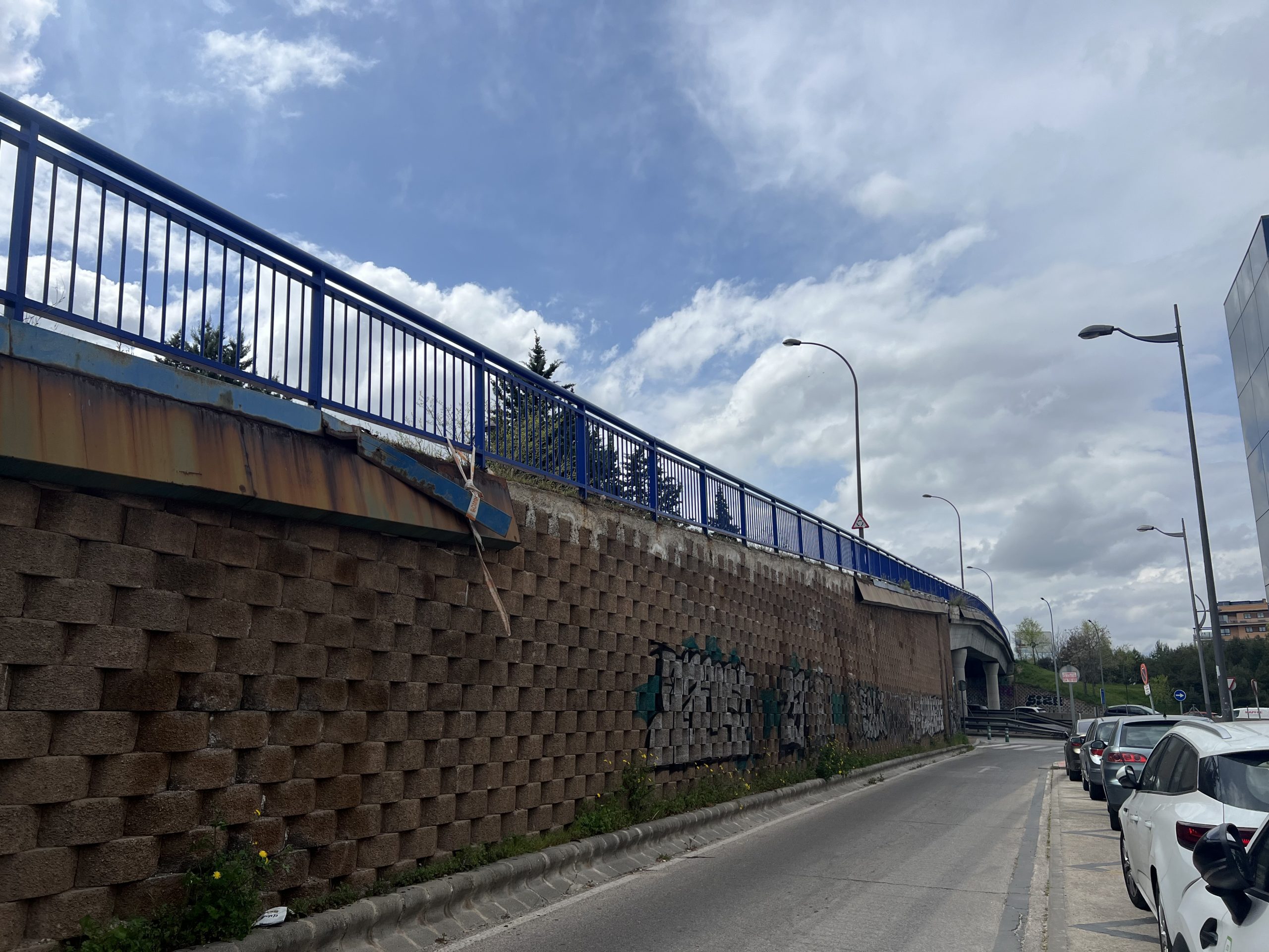 Abandono de los puentes de Getafe