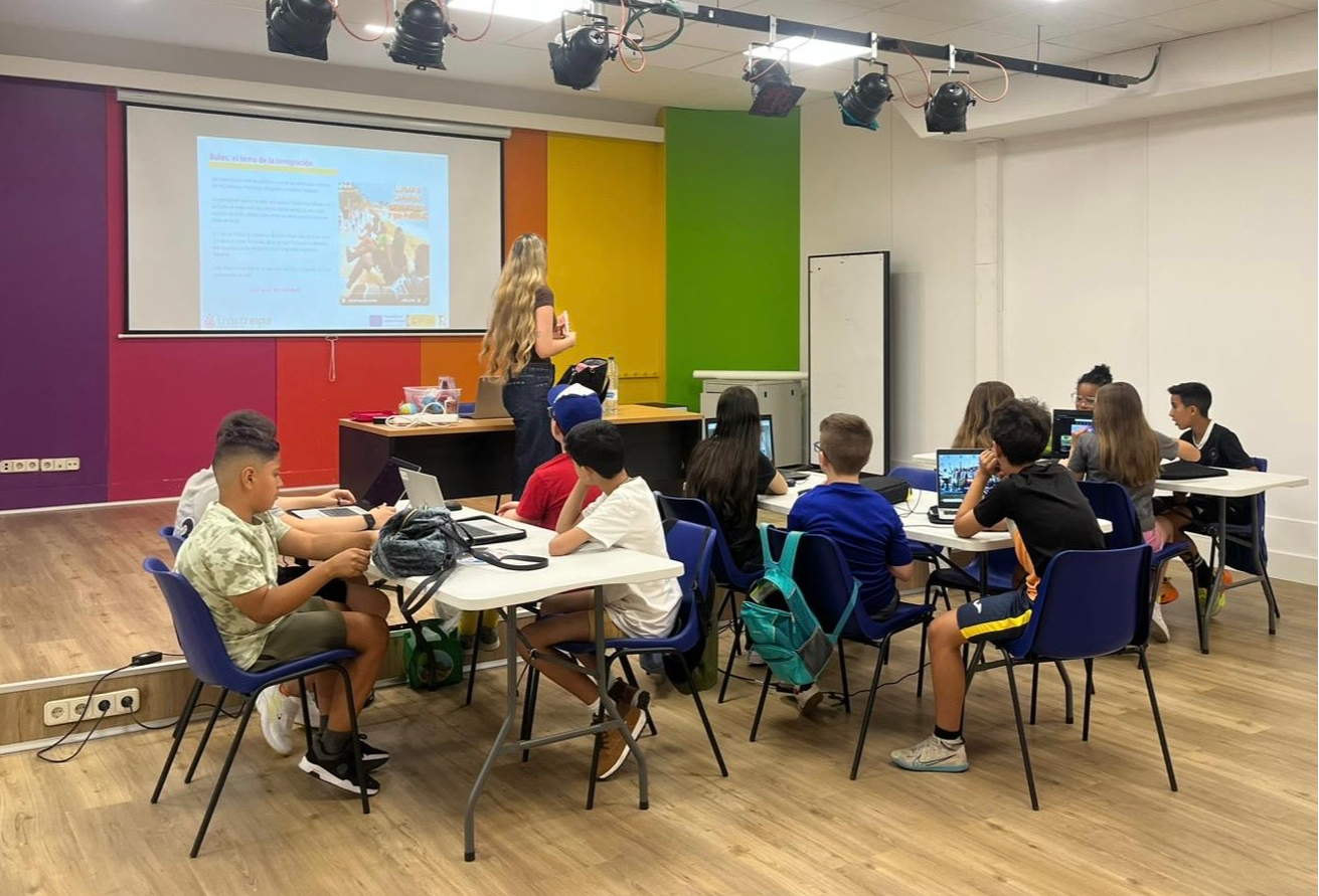 Campamento digital en Leganés