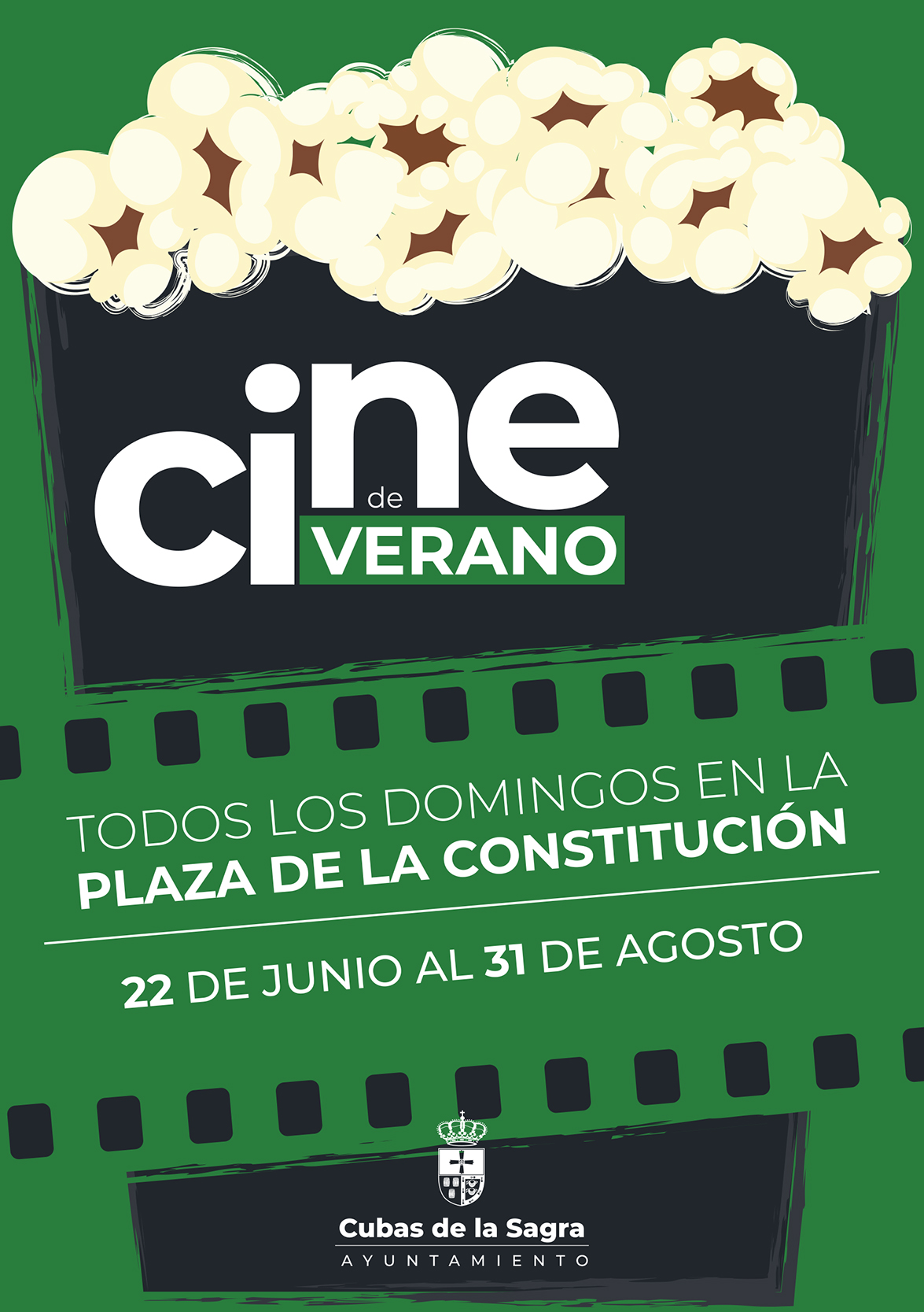Nueva edición del tradicional cine de verano en Cubas