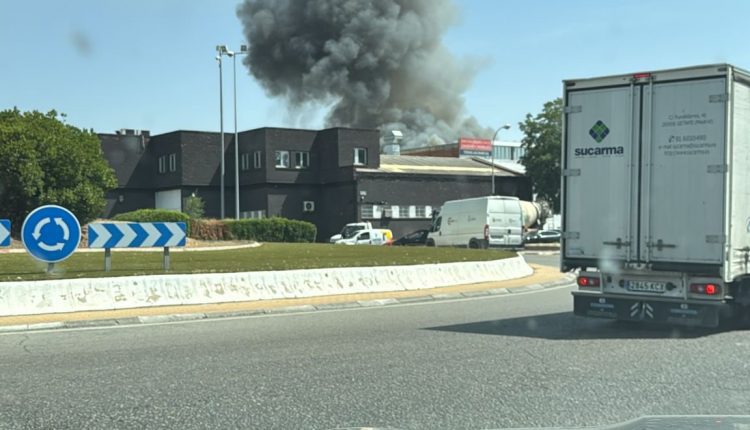 Incendio en Getafe