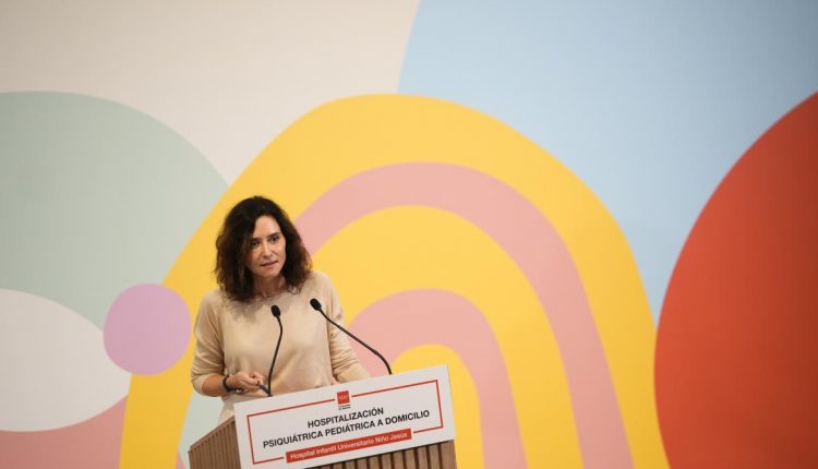 La presidenta de la Comunidad, Isabel Díaz Ayuso