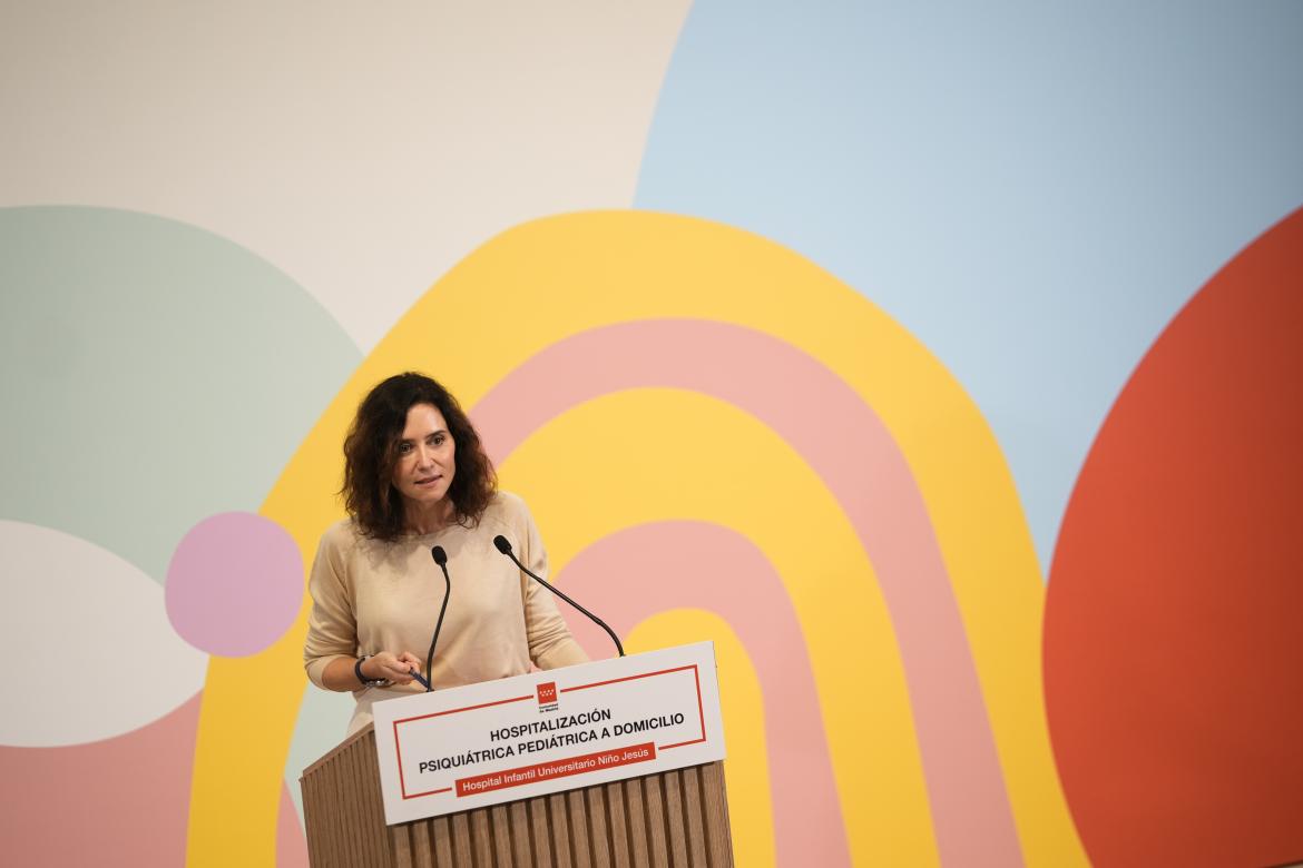 La presidenta de la Comunidad, Isabel Díaz Ayuso
