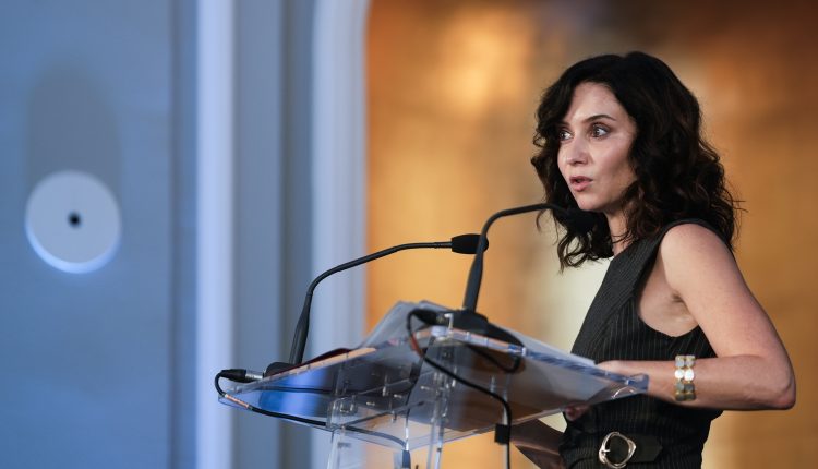 La presidenta de la Comunidad de Madrid, Isabel Díaz Ayuso