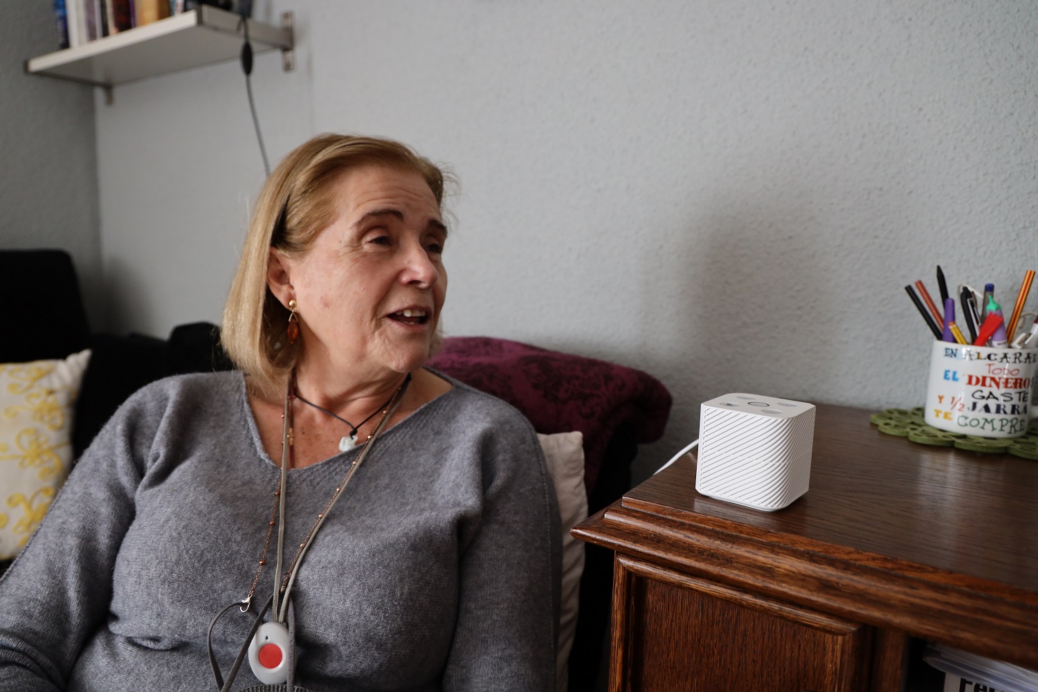 Usuaria del programa Konekta2